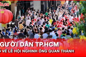 Độc đáo lễ hội Nghinh Ông Quan Thánh thu hút hàng vạn người dân TP.HCM