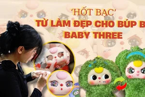'Hốt bạc' từ việc chữa mắt lé, làm đẹp cho búp bê Baby Three