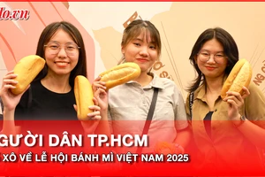 Video: Hàng ngàn người đổ về Lễ hội Bánh mì Việt Nam 2025