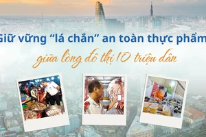 Giữ vững 'lá chắn' an toàn thực phẩm giữa lòng đô thị 10 triệu dân