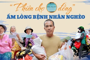 Phiên chợ 0 đồng: Ấm lòng bệnh nhân nghèo giữa hành trình chữa bệnh