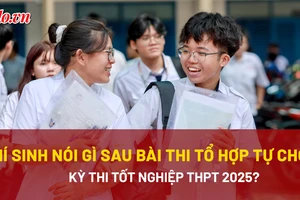 Thi tốt nghiệp THPT 2025: Thí sinh nói gì sau bài thi tổ hợp tự chọn?