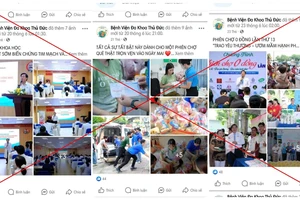 Cảnh báo giả mạo bệnh viện để lừa đảo từ thiện
