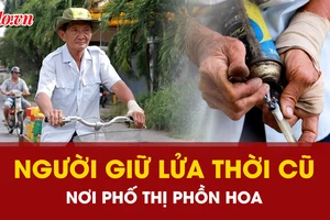 Người thợ 70 tuổi bơm quẹt gas và mục tiêu 'đủ tiền mua 1 kg gạo mỗi ngày'