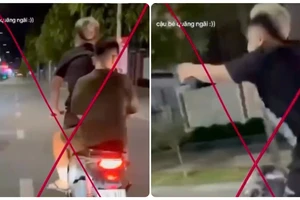 Thanh niên buông hai tay khi điều khiển xe máy bị tịch thu xe
