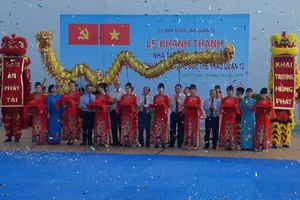 Dân quận 12 đã có nơi để rèn luyện sức khỏe