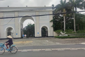 Trường Quốc tế Mỹ tại huyện Nhà Bè, TP.HCM. Ảnh: VÕ HÀ