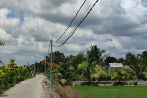 Xây nhà ở riêng lẻ ở nông thôn thuộc khu vực không có quy hoạch đô thị thì được miễn giấy phép xây dựng. Ảnh: NGUYỄN HIỀN