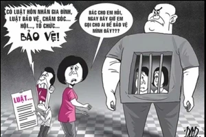 Sau khi ly hôn, người chồng ngăn cản vợ thăm con có thể bị xử phạt vi phạm hành chính từ 5- 10 triệu đồng. Ảnh minh họa