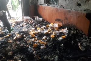 Vụ cháy 3 mẹ con tử vong ở Vĩnh Phúc: Người chồng nói vợ và con đã thoát ra ngoài