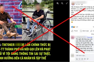 Bác tin xử phạt Tiktoker ngồi xe lăn tố quán phở đuổi khách