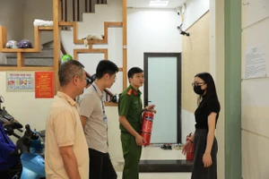 Hầu hết cơ sở nhà trọ ở Cầu Giấy không đảm bảo phòng cháy chữa cháy