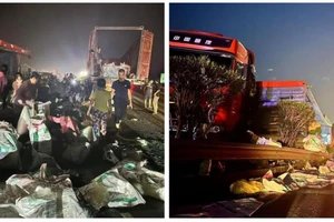 Xã thông tin về clip 'nhiều người hôi của trên cao tốc' Nội Bài-Lào Cai khi xe gặp nạn