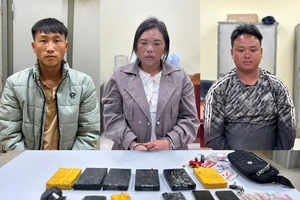 Bắt ba người vận chuyển thuê 6 bánh heroin