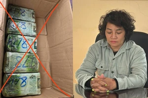 1 phụ nữ bị bắt khi đang vận chuyển gần 5kg ma tuý