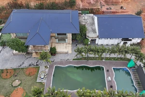 Cận cảnh 'biệt phủ' rộng lớn của bị can Tuấn 'trắng'