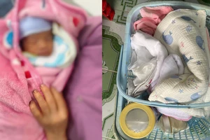 Bé trai sơ sinh bị bỏ rơi trước cửa nhà dân