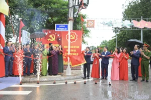 Phu nhân Tổng Bí thư dự lễ đặt tên đường Ngô Mạnh Lân tại Điện Biên