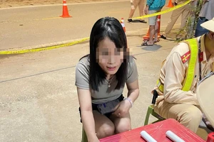 Một cô gái vi phạm nồng độ cồn gần gấp 2 lần mức cao nhất