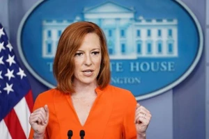 Thư ký báo chí Nhà Trắng Jen Psaki. 