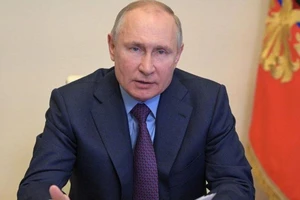 Tổng thống Nga Vladimir Putin. 
