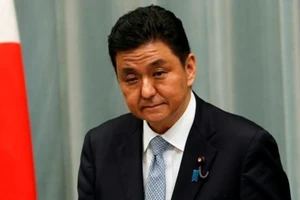 Bộ trưởng Quốc phòng Nhật Bản Nobuo Kishi tham dự một cuộc họp báo ở Tokyo, ngày 16-9-2020.