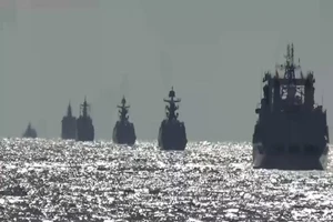 Đội tàu Nga và Trung Quốc bao gồm 10 chiếc, bắt đầu cuộc tuần tra chung vào ngày 17-10 và kết thúc thành công vào ngày 23-10.