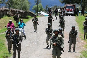 Một cậu bé hai tuổi đã bị bắn chết trong cuộc đọ súng giữa quân đội chính phủ và nhóm phiến quân ở Papua hôm 31-10.