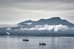 Đảo Kunashir, thuộc quần đảo Kuril.