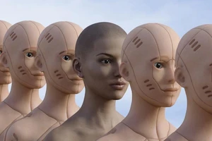 Một nhóm các nhà khoa học ở Trung Quốc đã phát triển một loại miếng dán da điện tử cho phép người điều khiển trao đổi các kích thích xúc giác với robot.