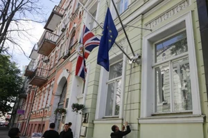Trụ sở Đại sứ quán Anh tại Kiev, Ukraine.