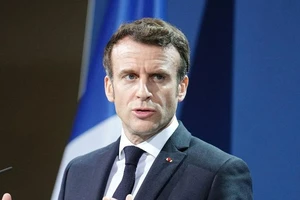 Tổng thống Pháp Emmanuel Macron.