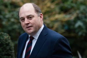 Bộ trưởng Quốc phòng Anh Ben Wallace.