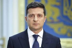 Tổng thống Ukraine Volodymyr Zenlensky.