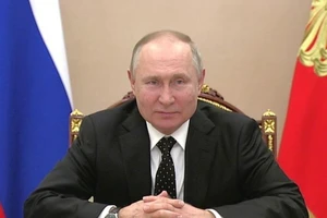 Tổng thống Nga Vladimir Putin.