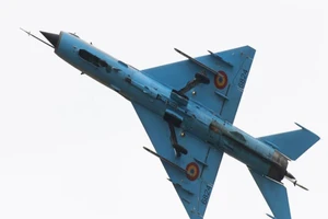 Một chiếc máy bay chiến đấu MiG-21.