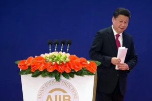 AIIB, đứa con tinh thần của Chủ tịch Trung Quốc Tập Cận Bình, được thành lập vào năm 2016.