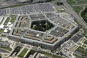 Toàn cảnh trụ sở Lầu Năm Góc ở thủ đô Washington D.C, Mỹ.