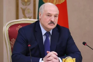 Tổng thống Belarus Alexander Lukashenko.