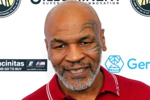 Cựu vô địch quyền anh hạng nặng Mike Tyson.