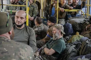 Các binh sĩ Ukraine.