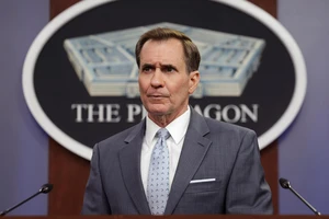 Ông John Kirby - phát ngôn viên của Hội đồng An ninh Quốc gia Mỹ.