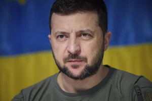 Tổng thống Ukraine - ông Volodymyr Zelensky.