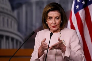 Chủ tịch Hạ viện Mỹ Nancy Pelosi.