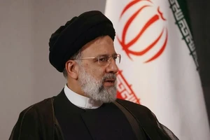 Tổng thống Iran Ebrahim Raisi tại TP Samarkand, Uzbekistan.