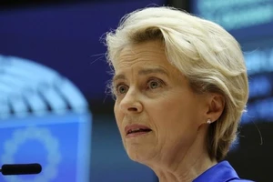 Chủ tịch Ủy ban châu Âu Ursula von der Leyen.