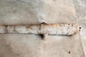 Hải Phòng: Phát hiện súng thần công thời nhà Nguyễn