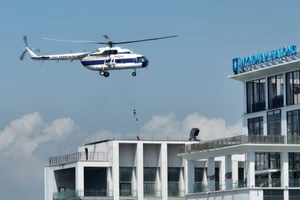 Diễn tập phương án chữa cháy quy mô nhất từ trước đến nay tại Quảng Ninh 