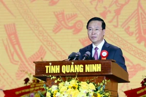 Chủ tịch nước Võ Văn Thưởng dự lễ kỷ niệm 60 năm thành lập tỉnh Quảng Ninh