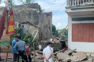 Nghi pháo nổ làm sập nhà, 1 người thiệt mạng